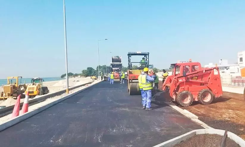 കർസഖാൻ പുതിയ ബീച്ച് നിർമാണം 40 ശതമാനം പൂർത്തിയായി കർസഖാൻ പുതിയ ബീച്ച് നിർമാണം 40 ശതമാനം പൂർത്തിയായി