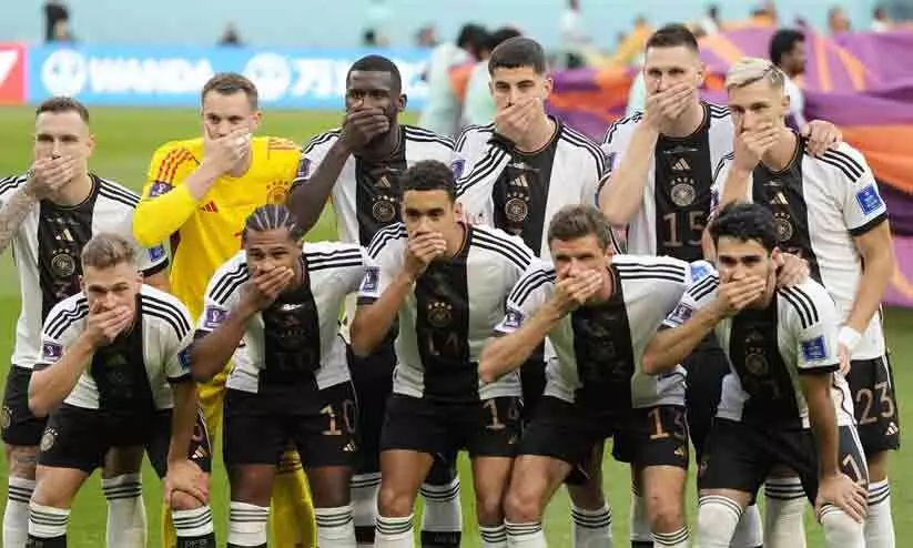 ആ കളി ഇവിടെ വേണ്ട; ജർമൻ ടീമിന് പിഴയിട്ട് ഫിഫ