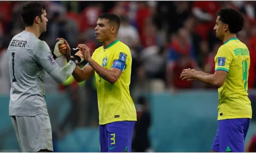 നെയ്മറില്ലെങ്കിലും ഈ പ്രതിരോധനിരയാണ് ടിറ്റെയുടെ ബ്രസീലിന് കരുത്ത് നെയ്മറില്ലെങ്കിലും ഈ പ്രതിരോധനിരയാണ് ടിറ്റെയുടെ ബ്രസീലിന് കരുത്ത്