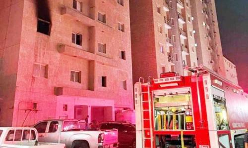 fire in kuwait