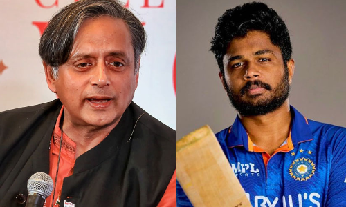 shashi tharoor sanju samson 9076
