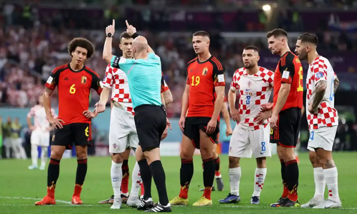 ആദ്യപകുതിപിന്നിട്ടു, രണ്ടിലൊരാൾ പുറത്തേക്ക്; ക്രൊ​യേഷ്യക്കും​ ബെൽജിയത്തിനും ജീവൻമരണ ​പോരാട്ടം