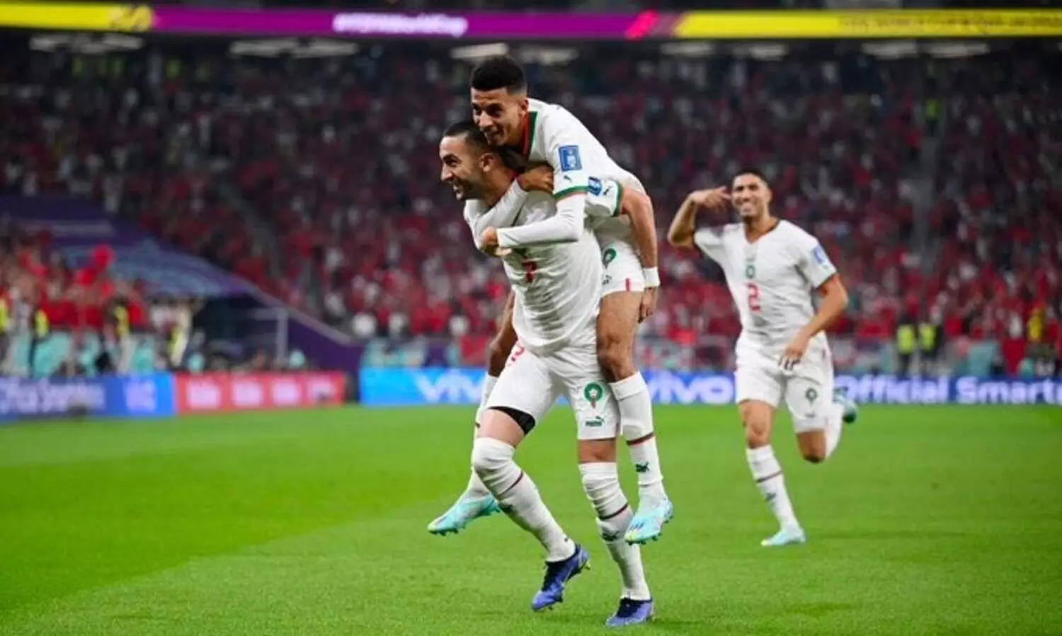 റോക്കിങ് മൊറോക്കോ; കാനഡയെ വീഴ്ത്തി ഗ്രൂപ് ചാമ്പ്യന്മാരായി പ്രീ ക്വാർട്ടറിൽ