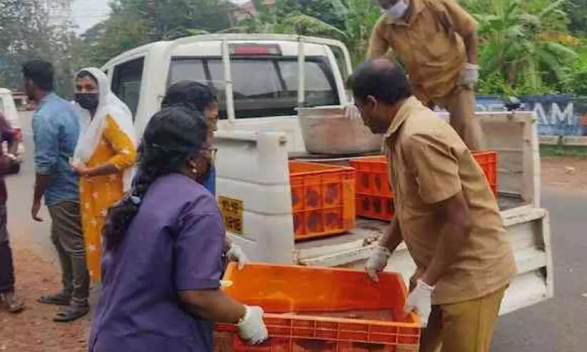 അനധികൃത കച്ചവടം: മത്സ്യം പിടിച്ചെടുത്തു അനധികൃത കച്ചവടം: മത്സ്യം പിടിച്ചെടുത്തു