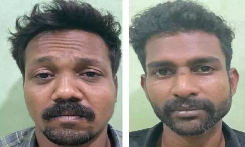 മോഷണക്കേസ് പ്രതികൾ അറസ്റ്റിൽ മോഷണക്കേസ് പ്രതികൾ അറസ്റ്റിൽ