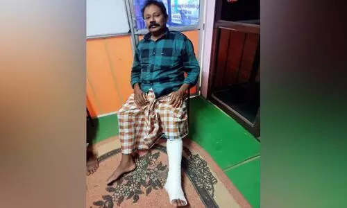 തെരുവുനായ് ആക്രമണത്തിൽ പത്രം ഏജന്‍റിന് പരിക്ക്