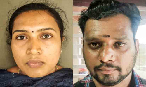 സ്വകാര്യ ധനകാര്യ സ്ഥാപനത്തിൽനിന്ന് ലക്ഷങ്ങൾ തട്ടി; ജീവനക്കാരിയും യുവാവും പിടിയിൽ