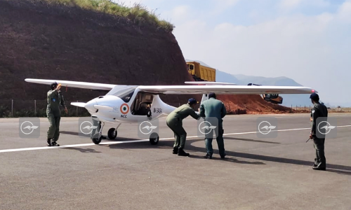 sathram flight landing