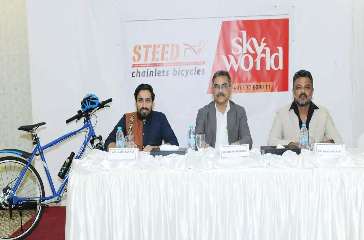 ഇ​ന്ത്യ​ൻ നി​ർ​മി​ത ചെ​യി​ൻ​ലെ​സ് സൈ​ക്കി​ൾ ഇ​നി   ബ​ഹ്റൈ​നി​ലും