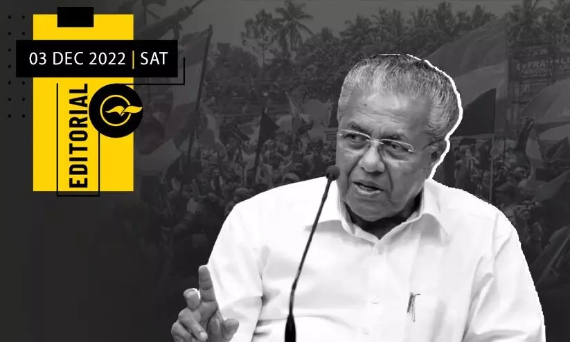 വി​ഴി​ഞ്ഞം: ദു​ർ​വാ​ശി ന​ന്ന​ല്ല