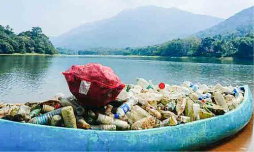 മലങ്കര ജലാശയത്തിൽ മാലിന്യം നിറയുന്നു; നടപടിയെടുക്കാതെ അധികൃതർ