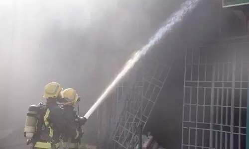 ജിദ്ദ സൂഖ്​ സവാരീഖിൽ തീപിടുത്തം, ഒരു മരണം