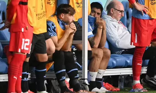 ജയിച്ചിട്ടും ഹൃദയം തകർന്ന് ഉറുഗ്വായ്; പ്രീ ക്വാർട്ടർ കാണാതെ പുറത്ത്