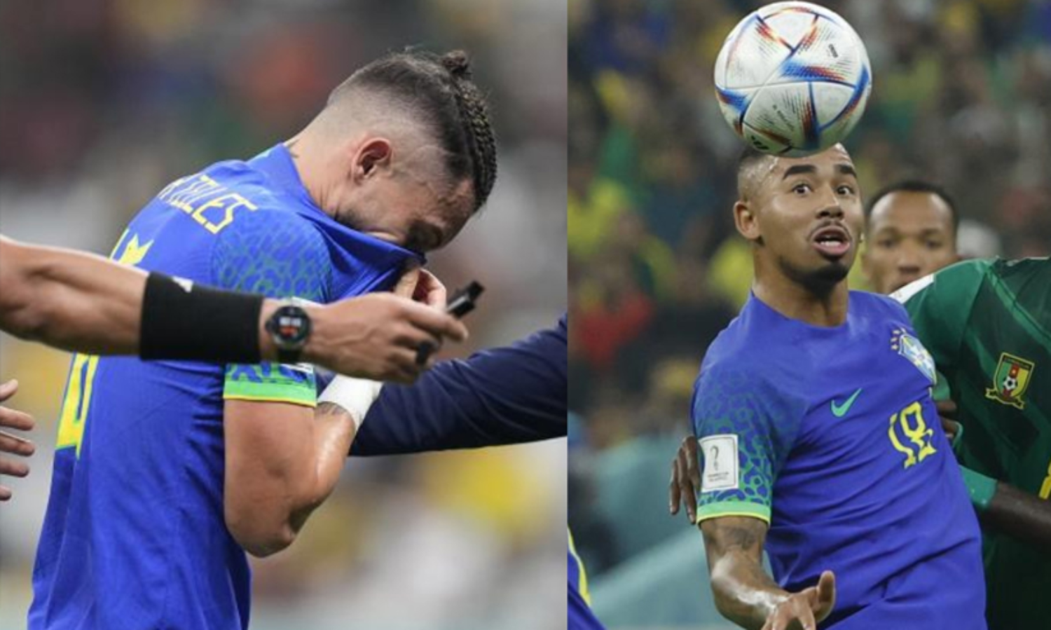 ബ്രസീലിന് വീണ്ടും തിരിച്ചടി; പരിക്കേറ്റ ഗബ്രിയേൽ ജെസ്യൂസും ടെല്ലസും പുറത്ത്