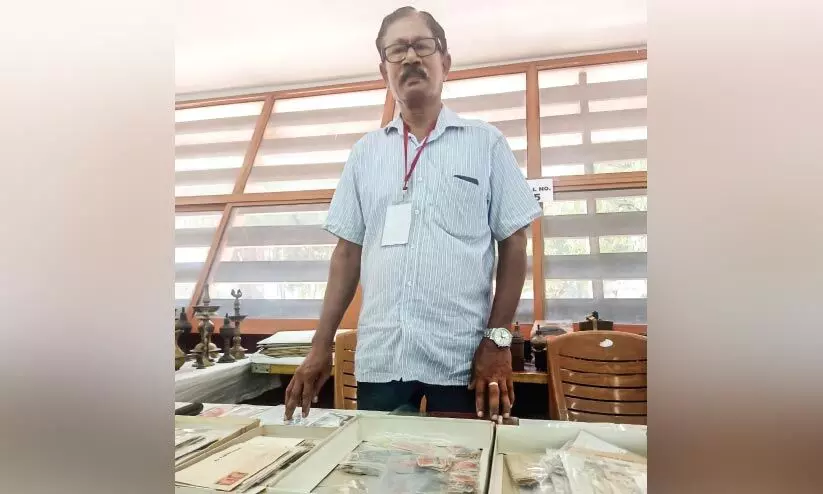 തൃശൂർ നഗരത്തിലുണ്ട്, സ്റ്റാമ്പ് ശേഖരണത്തിലെ ലോകതാരം