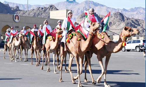 യു.​എ.​ഇ ദേ​ശീ​യ​ദി​നം: ഒ​മാ​ൻ അ​തി​ർ​ത്തി​ പ്ര​ദേ​ശ​ങ്ങ​ളി​ലും ആ​ഘോ​ഷം