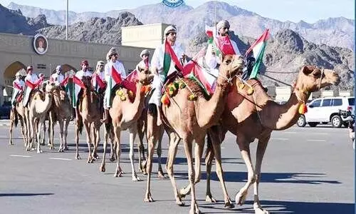 യു.​എ.​ഇ ദേ​ശീ​യ​ദി​നം: ഒ​മാ​ൻ അ​തി​ർ​ത്തി​ പ്ര​ദേ​ശ​ങ്ങ​ളി​ലും ആ​ഘോ​ഷം