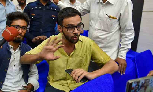 Umar Khalid, Khalid Saifi