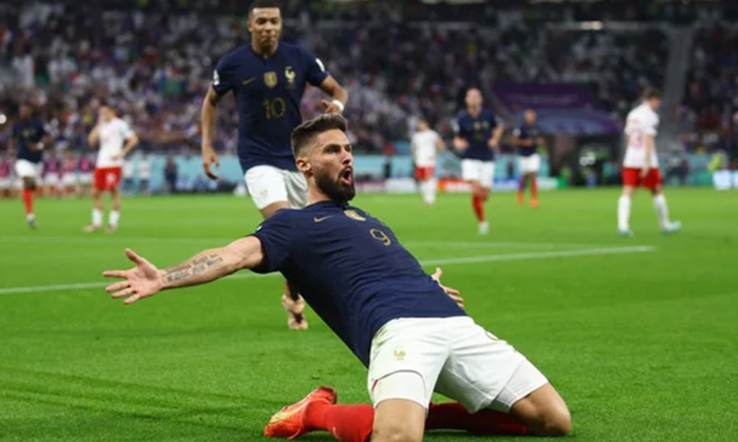 റെക്കോഡ് ജിറൂഡ്; ഫ്രാൻസിനായി ഏറ്റവും കൂടുതൽ ഗോൾ നേടിയ താരം