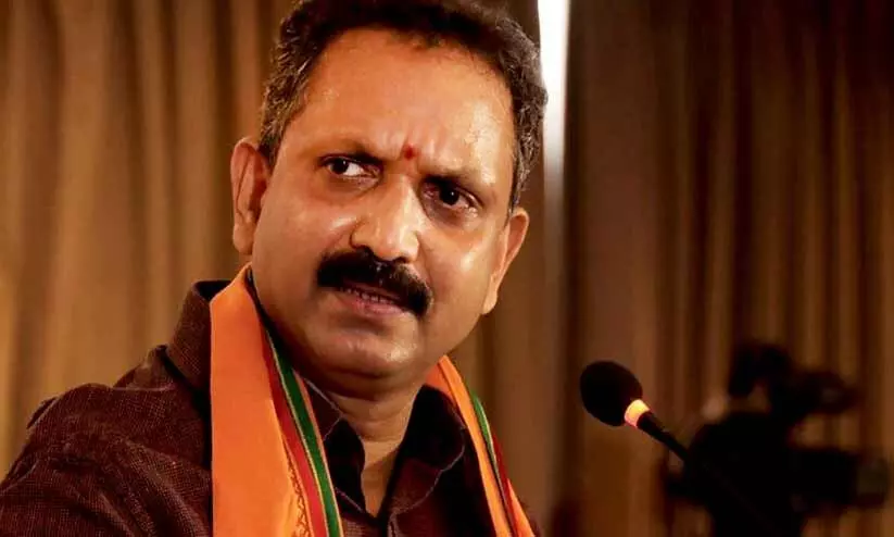 കുടുംബശ്രീ പ്രതിജ്ഞ പിൻവലിക്കൽ; കേരള ഭരണം നിയന്ത്രിക്കുന്നത് മതമൗലികവാദ ശക്തികൾ -കെ.സുരേന്ദ്രൻ