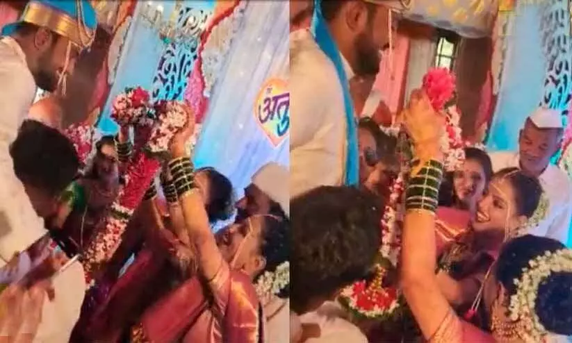 ഇരട്ടകളെ ഒരേ വേദിയിൽ താലികെട്ടി താരമായി, വിഡിയോ വൈറലായതോടെ പിന്നെ സംഭവിച്ചത്