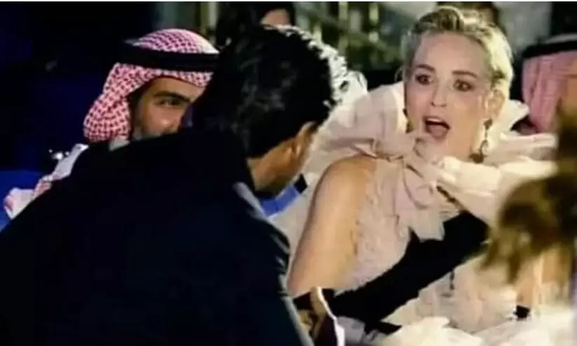 Sharon Stone on her starstruck reaction to SRK Sharon Stone on her starstruck reaction to SRK