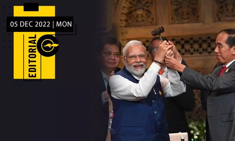 ജി 20യെ നയിക്കാൻ ഇന്ത്യ ജി 20യെ നയിക്കാൻ ഇന്ത്യ