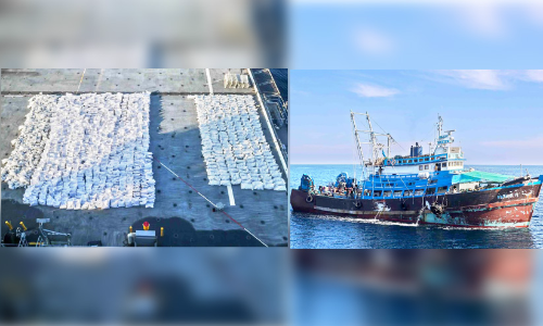 യു.​എ​സ് അ​ഞ്ചാം ക​പ്പ​ൽ​പ്പ​ട വ​ൻ ആ​യു​ധ​ശേ​ഖ​രം പി​ടി​കൂ​ടി