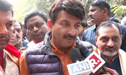 Manoj Tiwari, Delhi poll