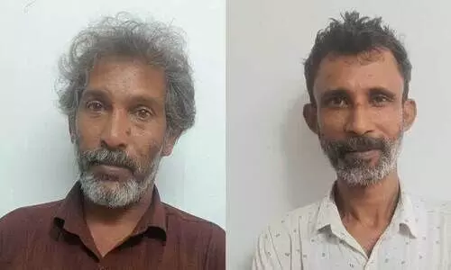 12 കിലോ കഞ്ചാവുമായി രണ്ടുപേർ അറസ്റ്റിൽ