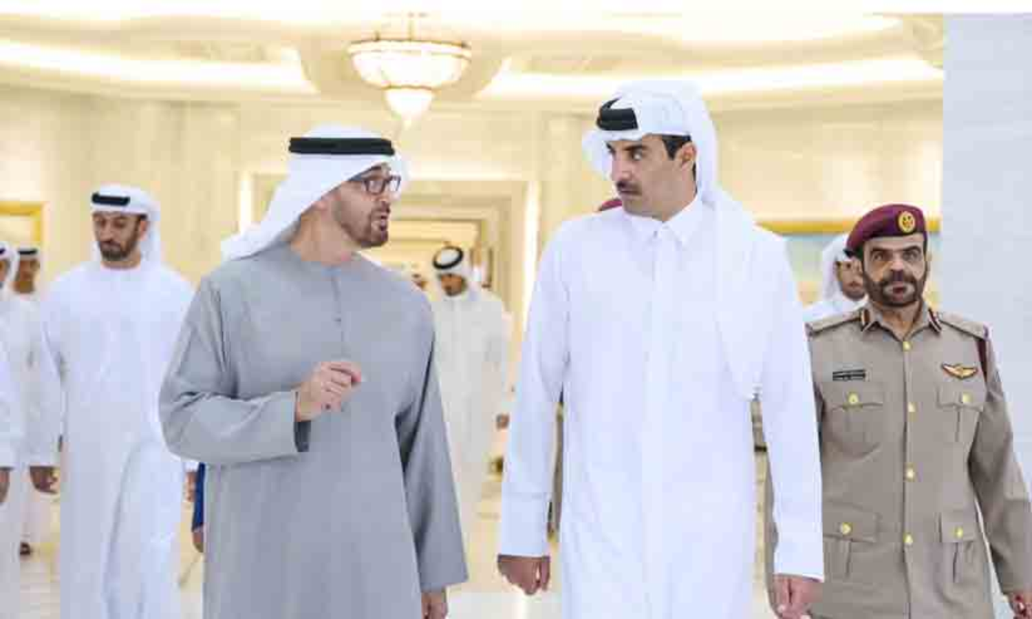 യു.എ.ഇ പ്രസിഡൻറ്​ ഖത്തറിൽ; സഹകരണം ശക്​തമാകും