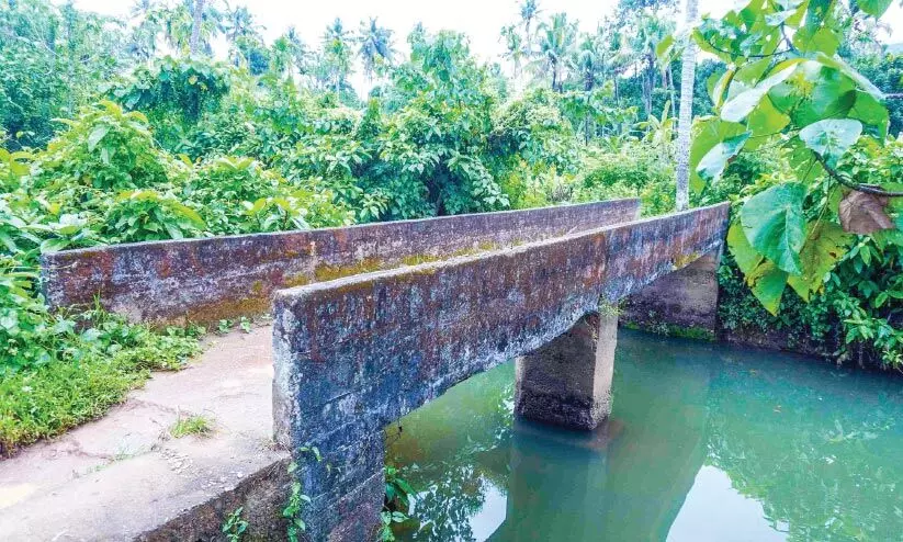 മൂപ്പത്താഴം നടപ്പാലം വീതി കൂട്ടി പുനര്‍നിര്‍മിക്കണമെന്ന് ആവശ്യം