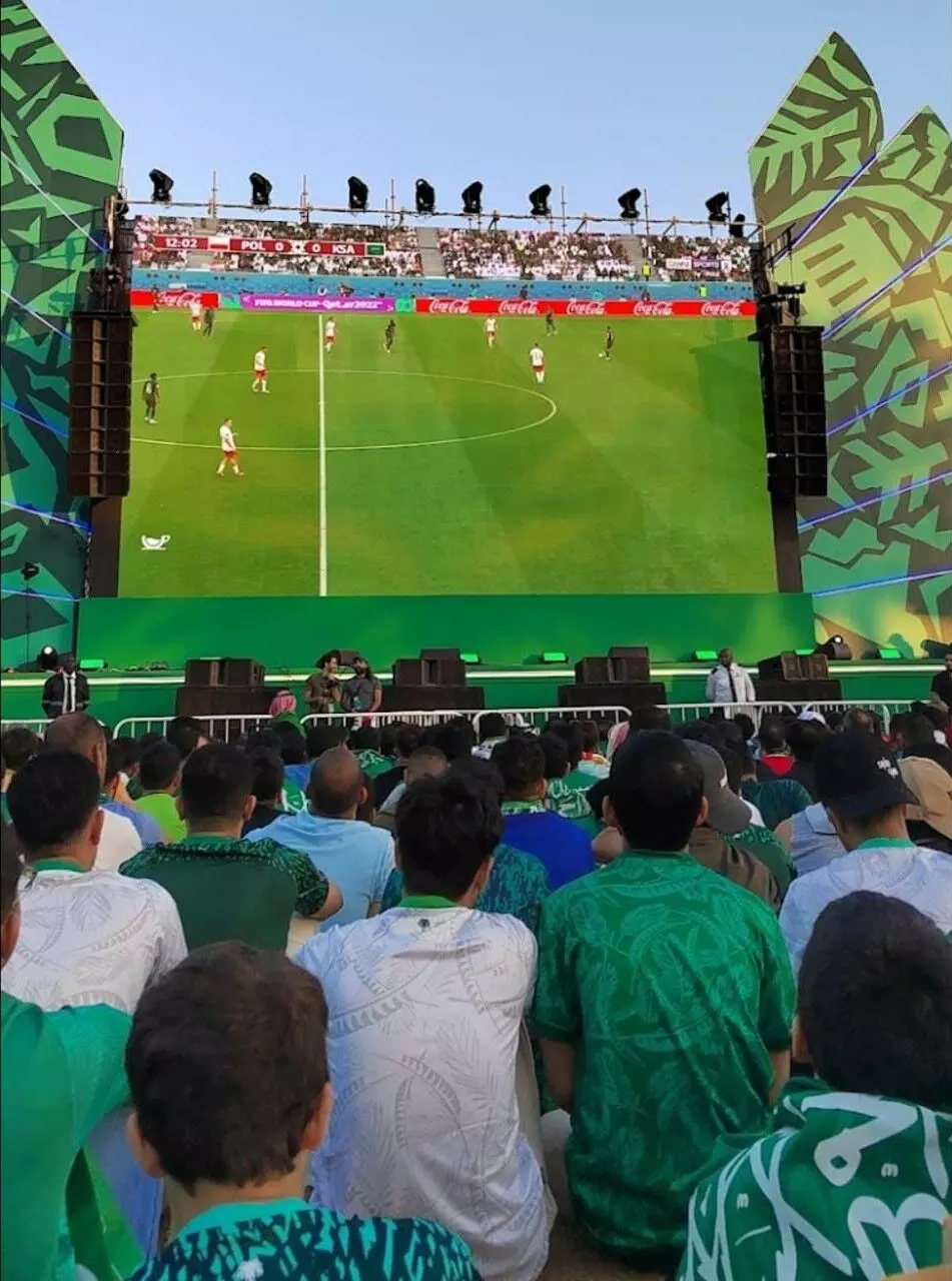 ലോകകപ്പ് ആരാധകരെ ആകർഷിച്ച് ദോഹ കോർണിഷിലെ സൗദി ഹൗസ് ലോകകപ്പ് ആരാധകരെ ആകർഷിച്ച് ദോഹ കോർണിഷിലെ സൗദി ഹൗസ്