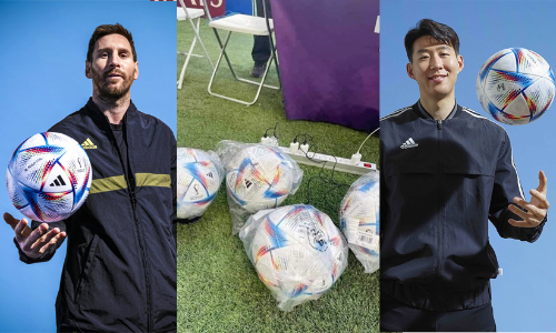 ഫുട്ബാളുകൾ കൂട്ടമായി സ്മാർട്ട്ഫോൺ പോലെ ചാർജ് ചെയ്യുന്നു..! ഖത്തറിലെ ഹൈ-ടെക് പന്തിനെ കുറിച്ചറിയാം