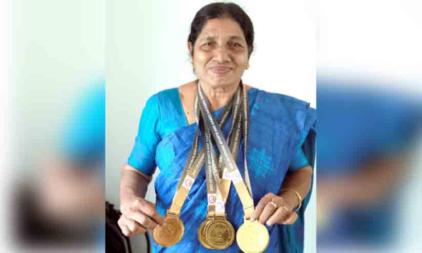 ട്രാക്കിൽ പ്രായത്തെ മറികടന്ന് സൂസി മാത്യു ട്രാക്കിൽ പ്രായത്തെ മറികടന്ന് സൂസി മാത്യു