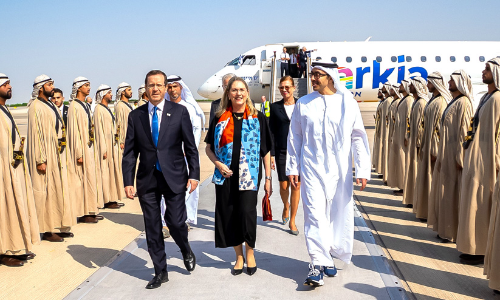 ഇസ്രായേൽ പ്രസിഡന്‍റ്​ അബൂദബിയിൽ