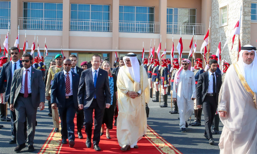സ​ഹ​ക​ര​ണം ശ​ക്ത​മാ​ക്കി ഇ​സ്രാ​യേ​ൽ പ്ര​സി​ഡ​ന്‍റി​ന്‍റെ സ​ന്ദ​ർ​ശ​നം