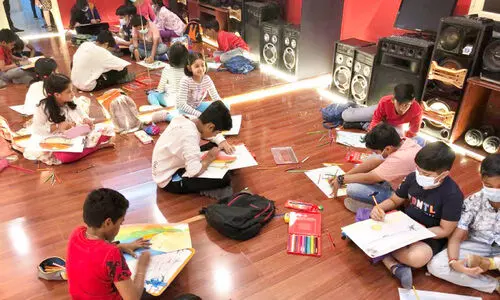 ചി​ത്ര​ര​ച​ന മ​ത്സ​രം സം​ഘ​ടി​പ്പി​ച്ചു