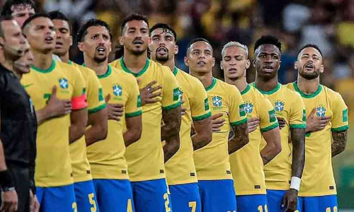 ചരിത്രം കുറിച്ച് ബ്രസീൽ; ലോകകപ്പ് സ്ക്വാഡിലെ മുഴുവൻ താരങ്ങളും കളത്തിൽ