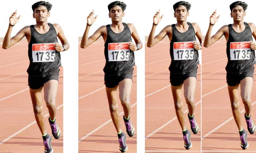 സംസ്ഥാന സ്കൂൾ കായികമേള; ജ്യേഷ്ഠൻ തുടങ്ങിയത്​ ട്രിപ്പിളടിച്ച്​ പൂർത്തിയാക്കി ബിജോയ്​