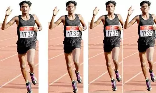 സംസ്ഥാന സ്കൂൾ കായികമേള; ജ്യേഷ്ഠൻ തുടങ്ങിയത്​ ട്രിപ്പിളടിച്ച്​ പൂർത്തിയാക്കി ബിജോയ്​