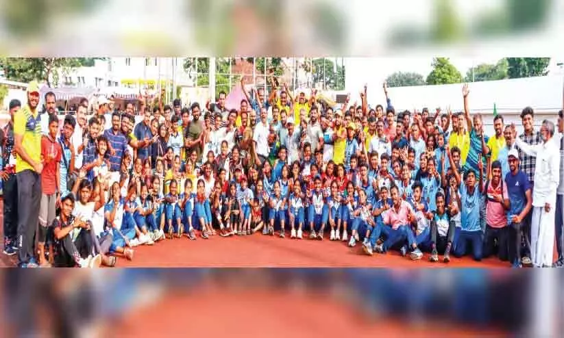 സം​സ്ഥാ​ന കാ​യി​ക​മേ​ള​യി​ലും മലപ്പുറം ജില്ലയുടെ വി​ജ​യ​ക്കു​തി​പ്പ്​