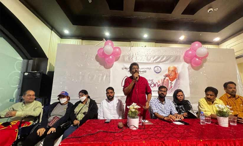 പി.വി. വിവേകാനന്ദിനെ അനുസ്മരിച്ചു