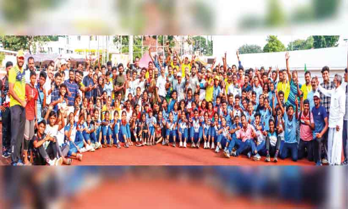 സം​സ്ഥാ​ന കാ​യി​ക​മേ​ള​യി​ലും മലപ്പുറം ജില്ലയുടെ വി​ജ​യ​ക്കു​തി​പ്പ്​