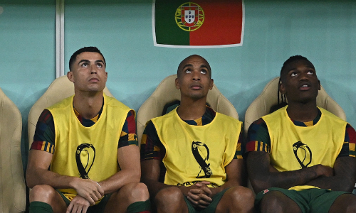 why cristiano didnt start qatar world cup