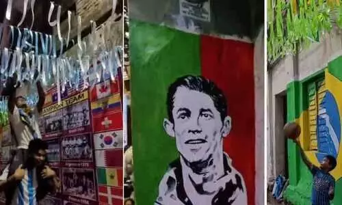This Football Street In Kolkata Captures Real Vibe Of The World Cup