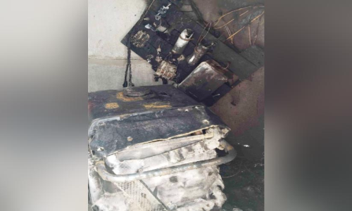 ബയോഫ്ലോക് മീൻ വളർത്തൽ കേന്ദ്രത്തിൽ തീപിടിത്തം