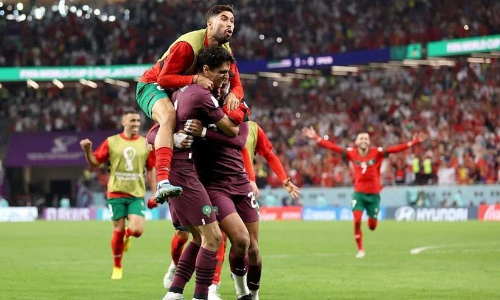 saudi sports minister congratulated the moroccan team