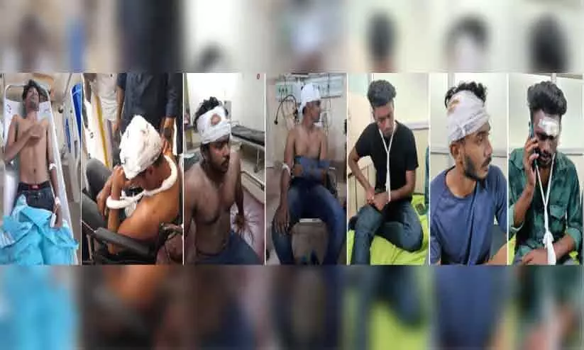 എസ്.എൻ കോളജിൽ എസ്.എഫ്.ഐ-എ.ഐ.എസ്.എഫ് സംഘർഷം; 15 വിദ്യാർഥികൾക്ക് പരിക്ക്