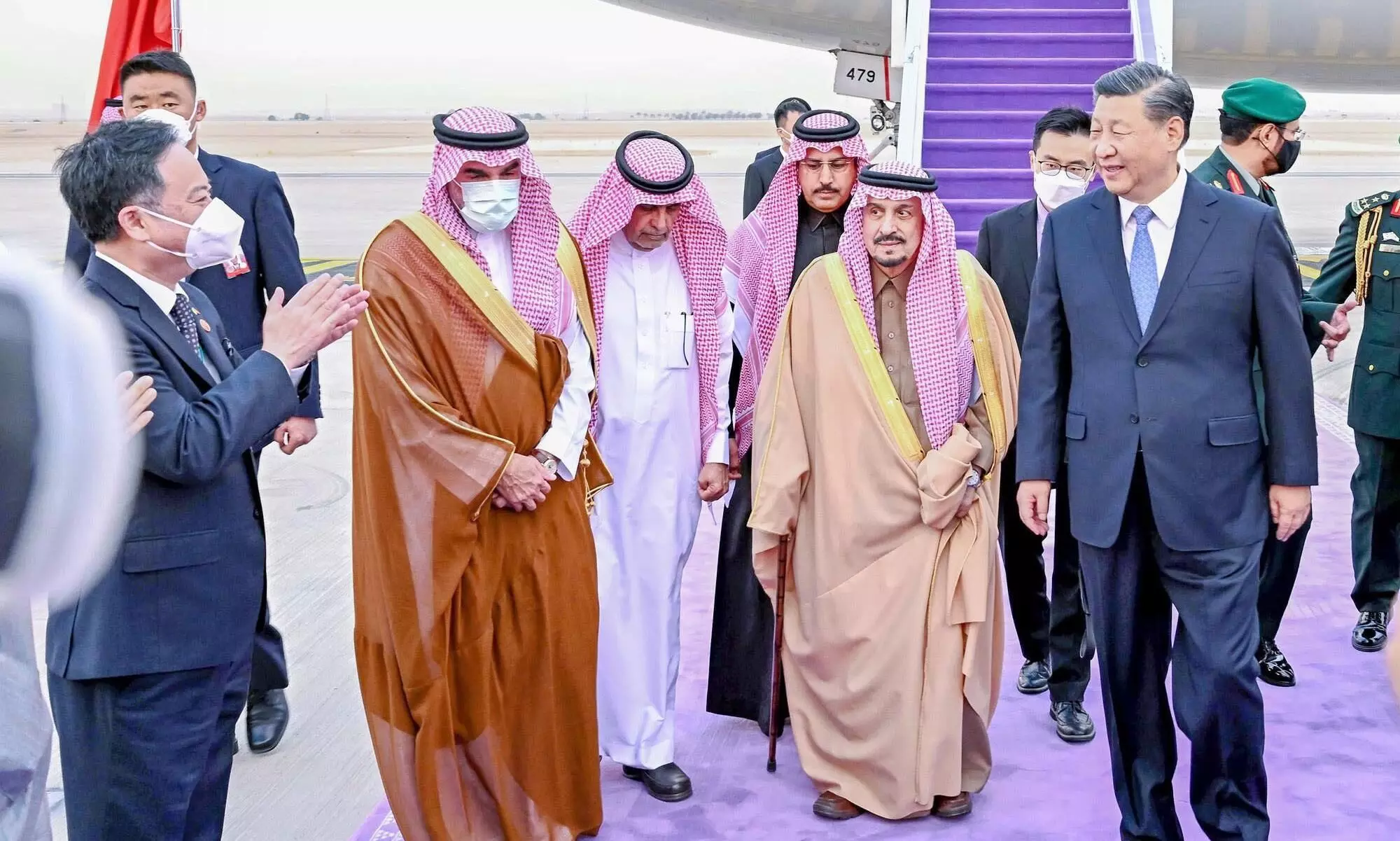 Xi Jinping in Saudi